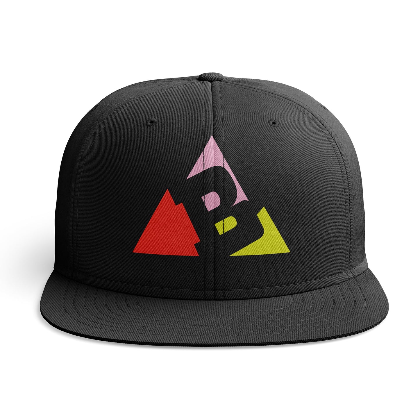 Bold Badge Flat Bill Hat